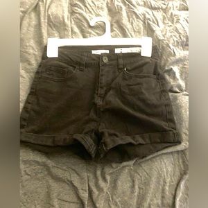 Black shorts,size 3
